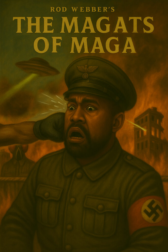 KANYE WEST MAGATS OF MAGA NAZI POSTER